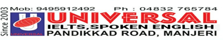 UNIVERSAL SPOKEN ENGLISH Manjeri